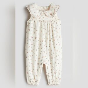 Baby Floral Muslin Onesie